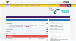 Desktop Screenshot of lpse.mahkamahkonstitusi.go.id